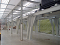 Steel structures for jacquard looms